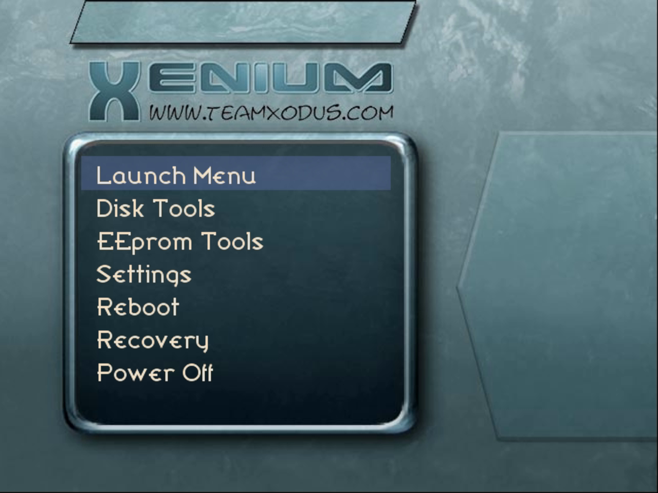XeniumOS Boot Screen